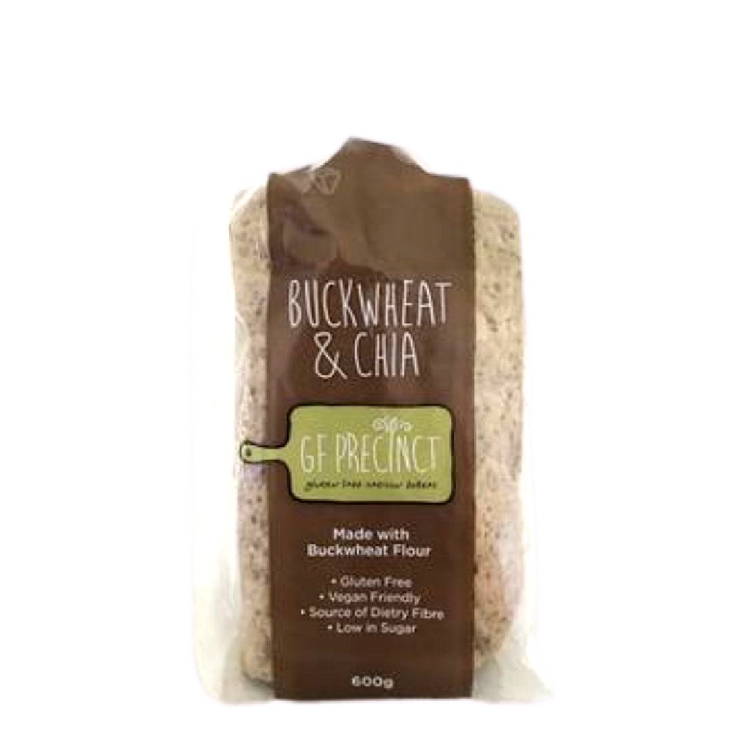G.F Precinct - Gluten Free Buckwheat & Chia Bread - Available Thursday
