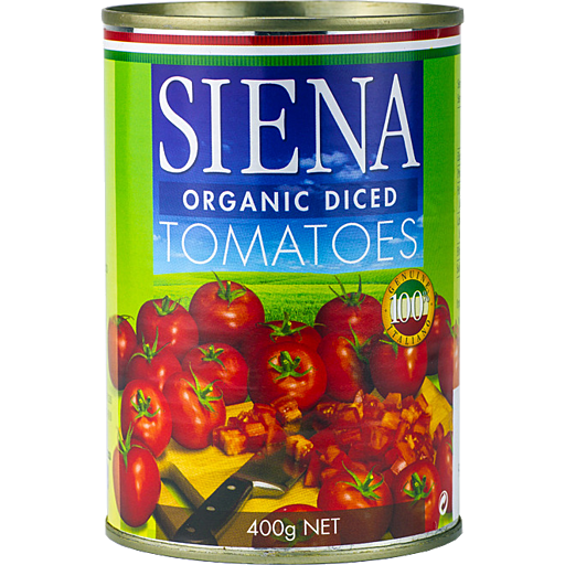 Siena Organic Diced Tomatoes - 400g