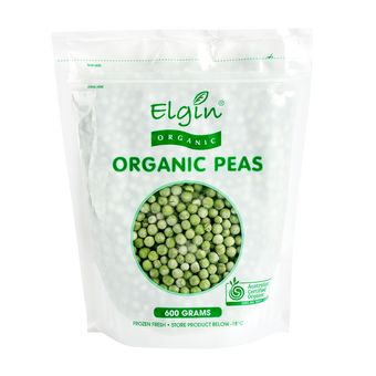 Elgin Organic Frozen Peas - 600g